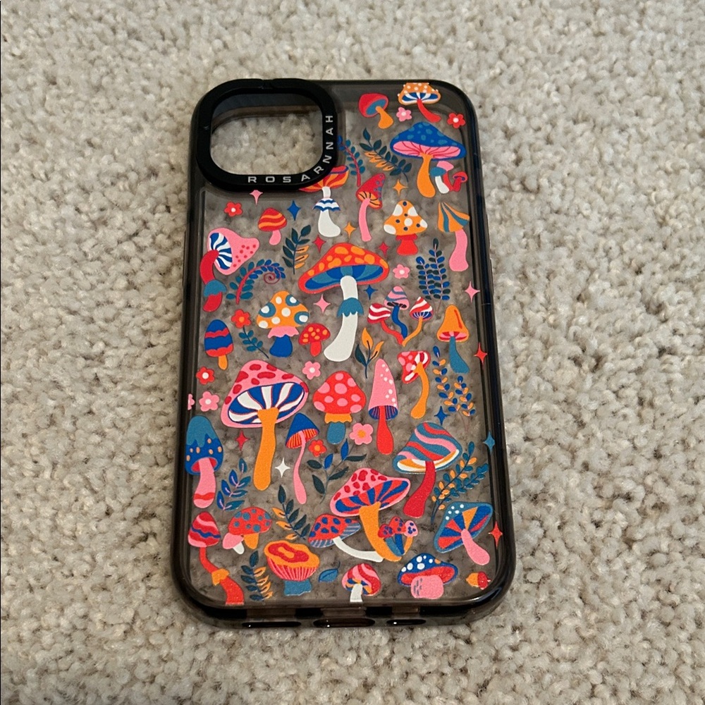 Mushroom Pattern IPhone 14 Case - Colorful Design